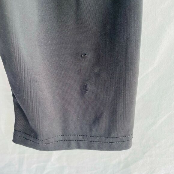 Gymshark Leggings High Waist Crop Dry Moisture Management Black Size Small - Picture 3 of 7